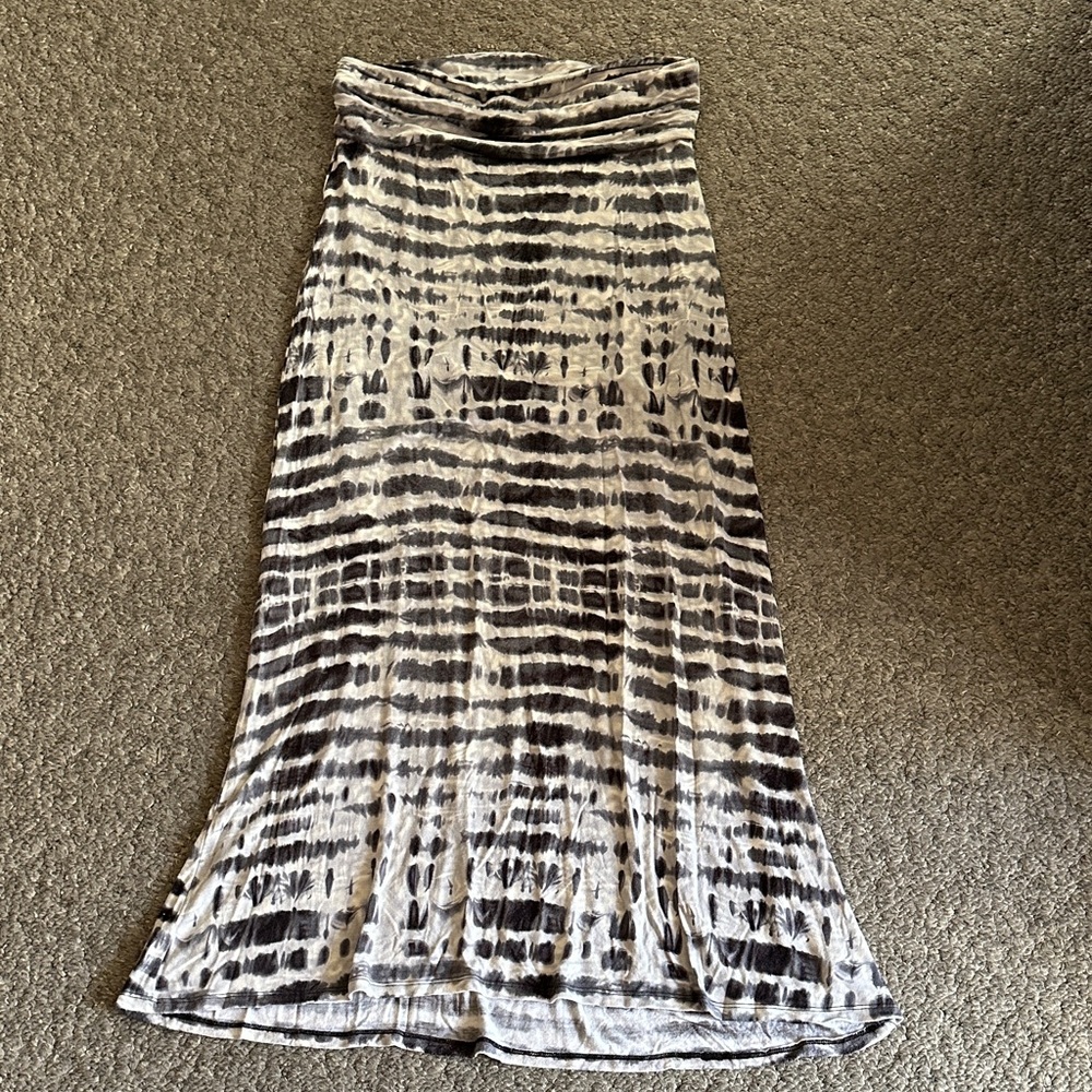 Bjewel Tie Dye Stretch Maxi Skirt